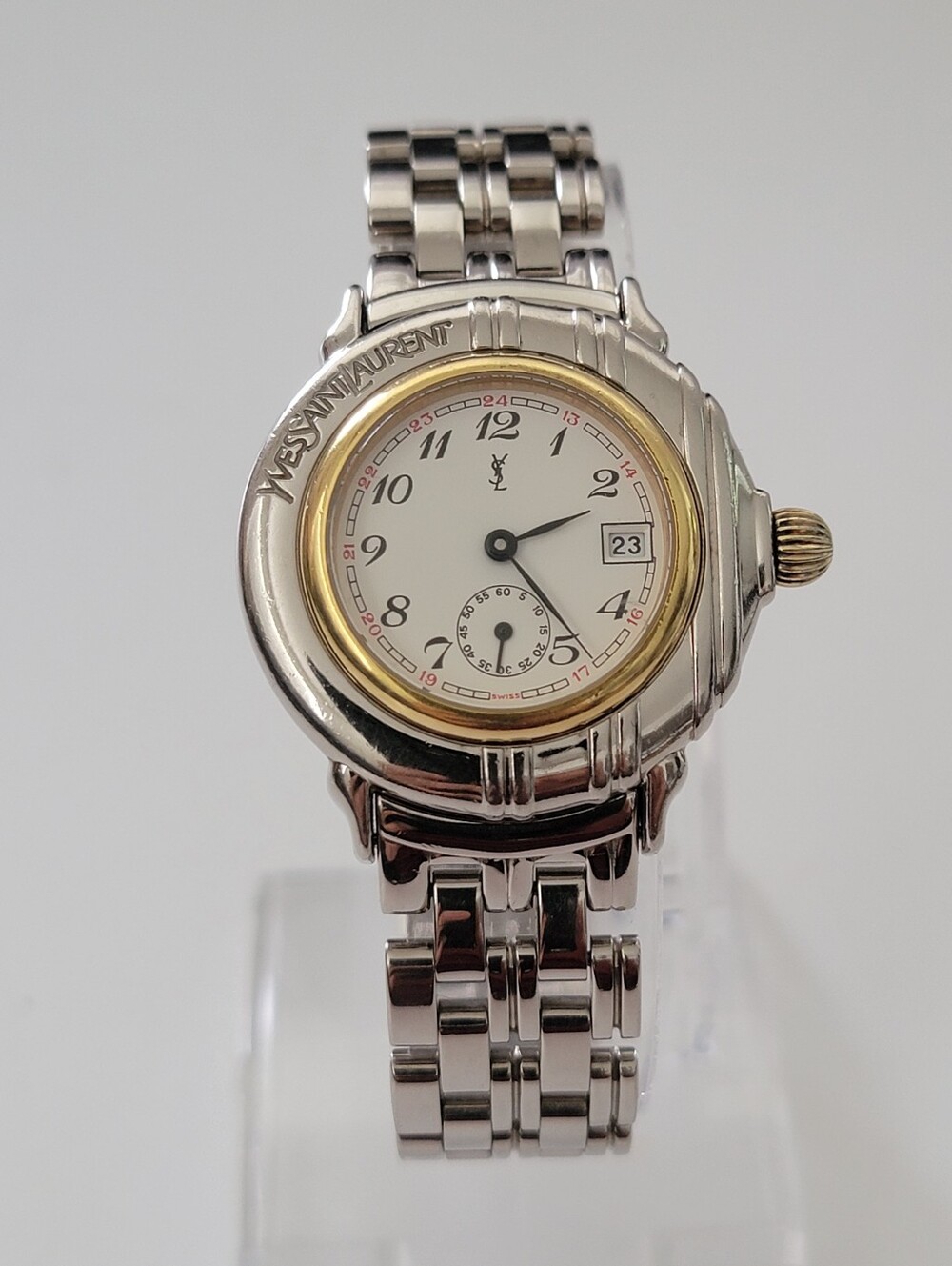 Yves Saint Laurent B02- 00326 Women's Two-Tone Swiss Quartz Watch